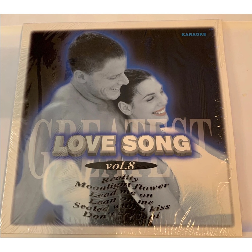 Love Song Vol 8 LaserDisc Blue‎ and White